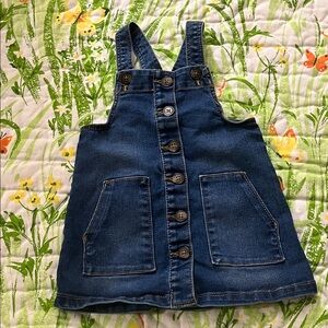 Denim Kids Overall Dress